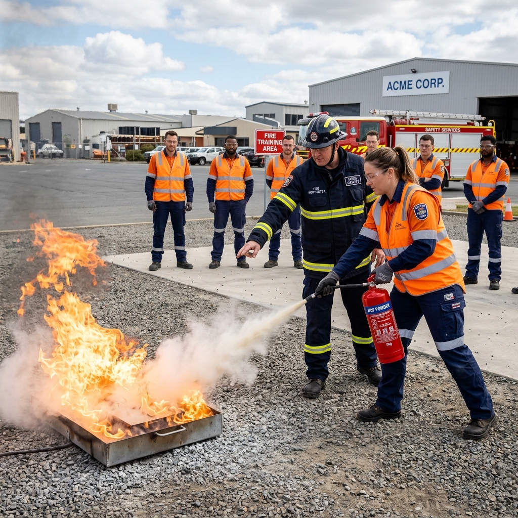 Treinamento de Brigada de Incêndio